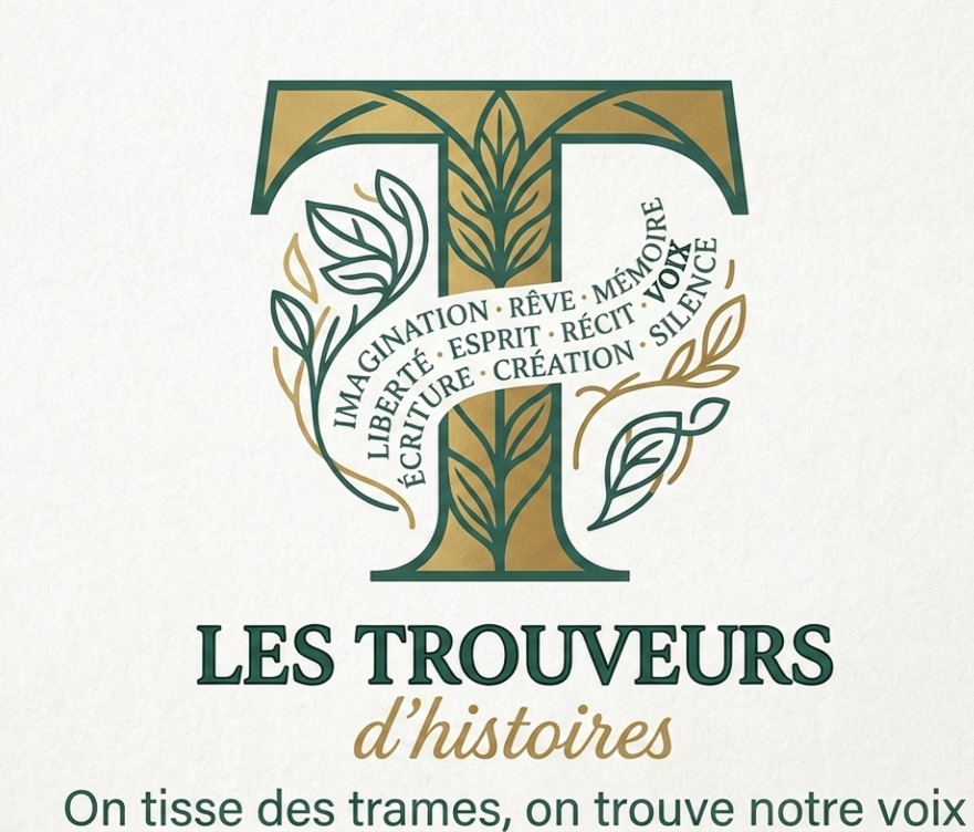 logo de les trouveurs d'histoires ateliers d'écriture créative